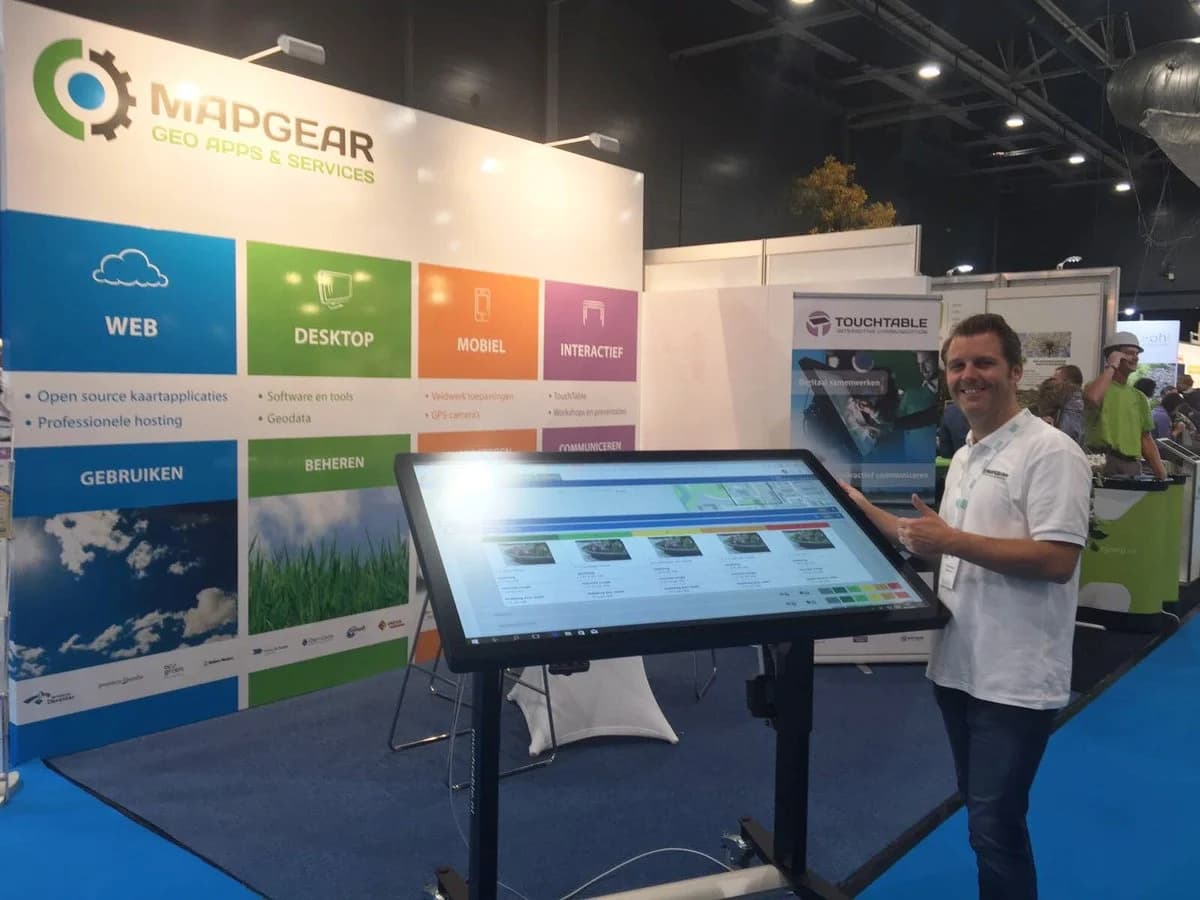 TouchTable voor beurzen en events