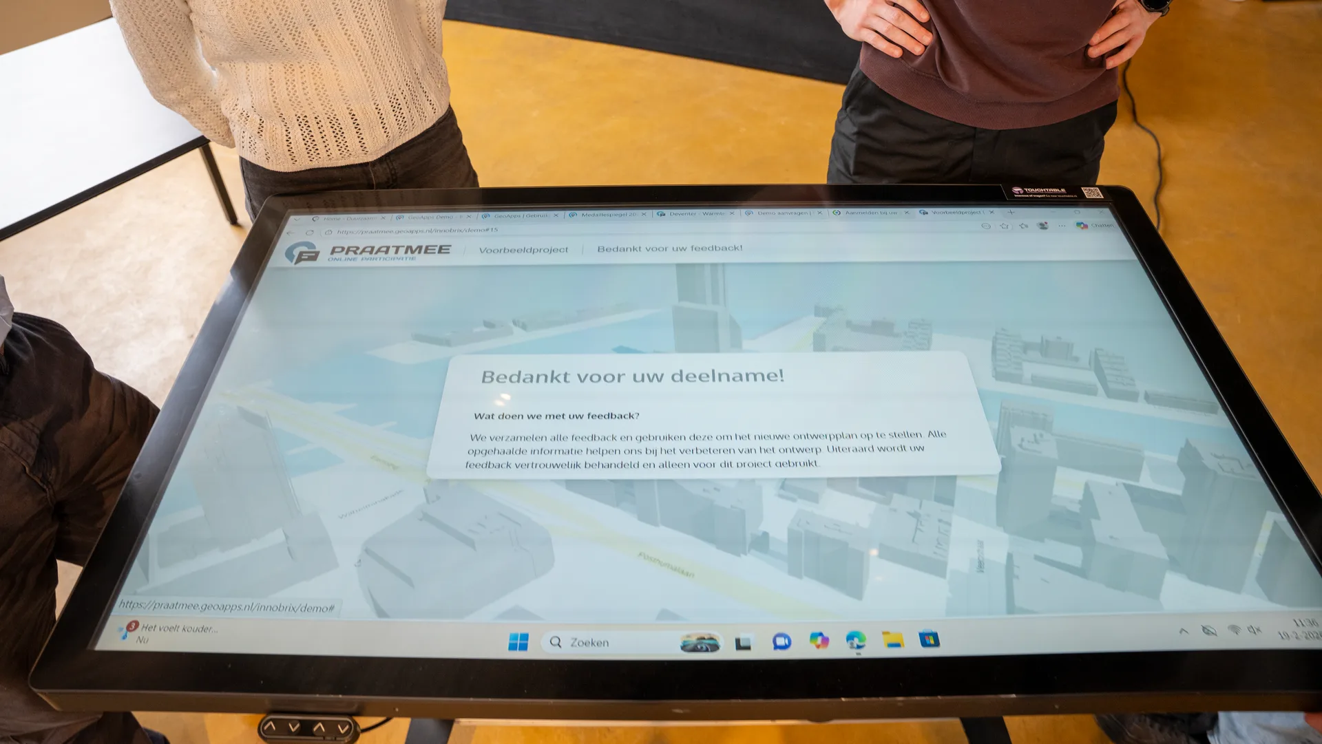 Participation at the table