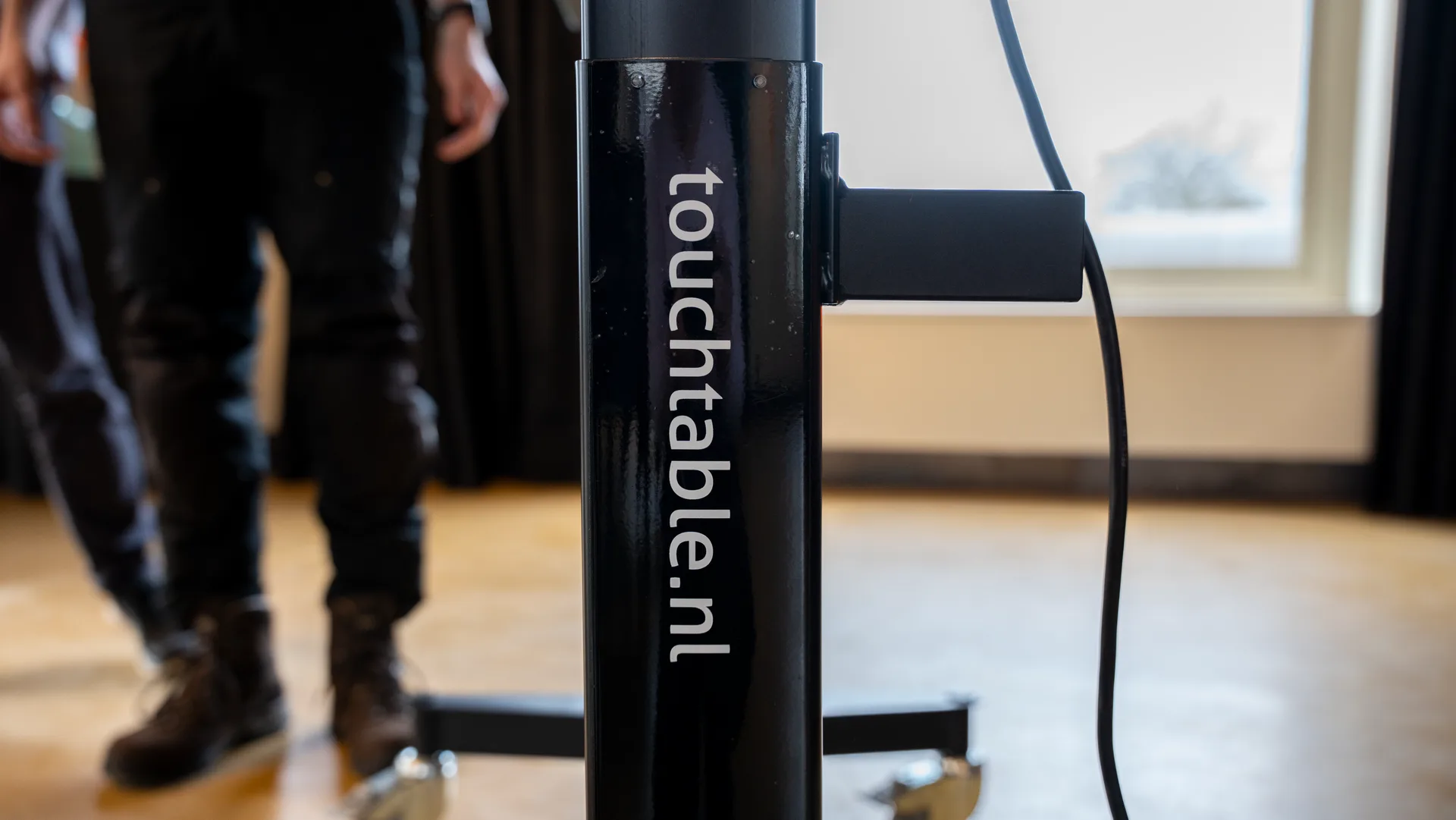 TouchTable logo on the product