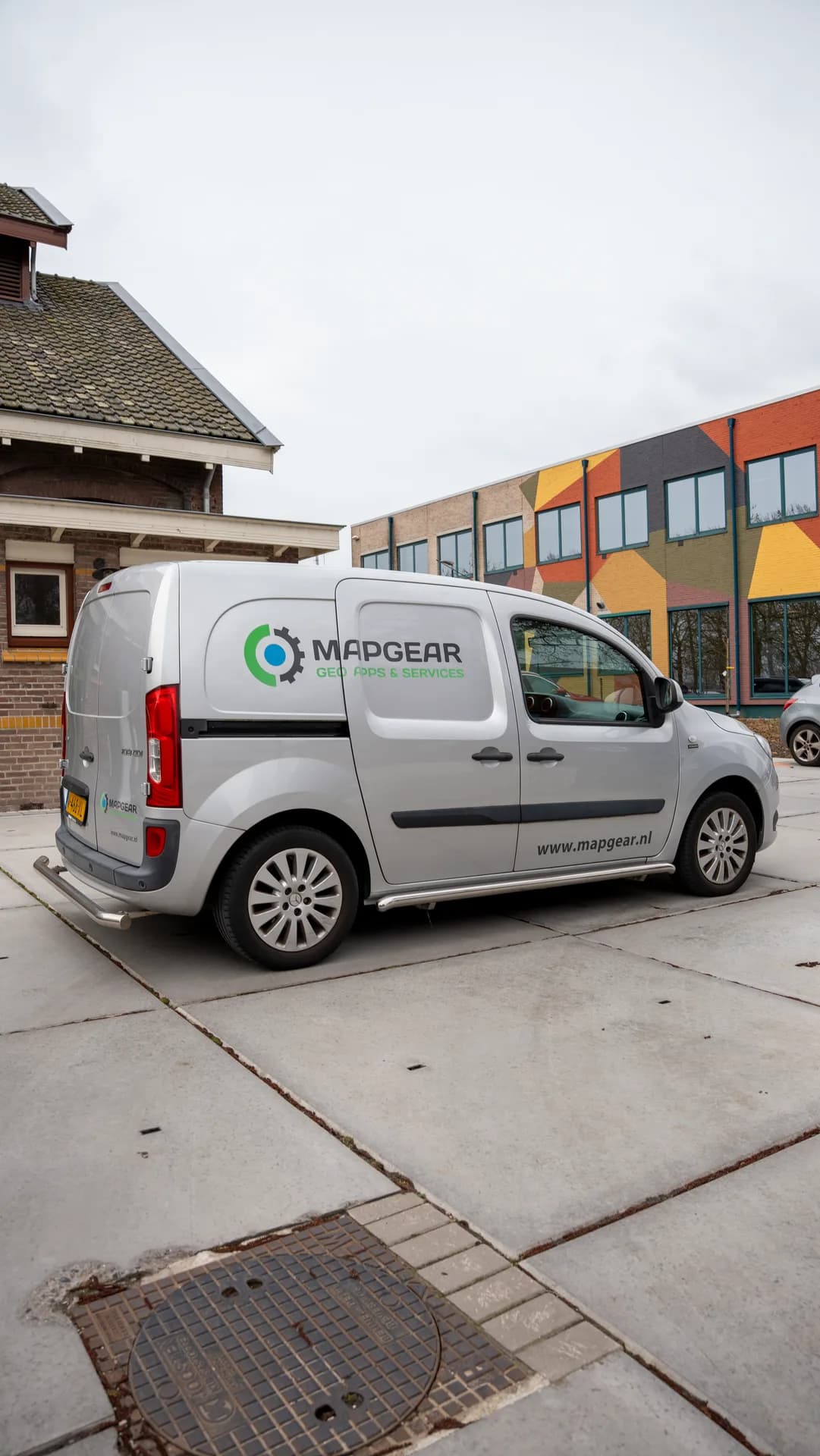 TouchTable in transport van closed